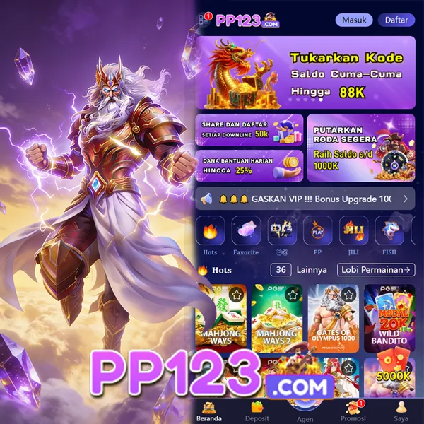 PP123 Slot Anti Rungkad Indonesia