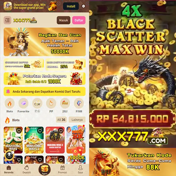 xxx777 Masuk